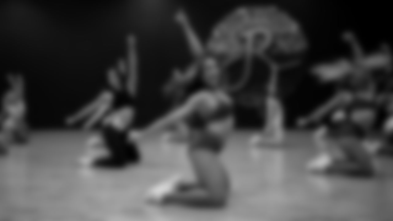 A dancer during a recruitment clinic at The Studio.