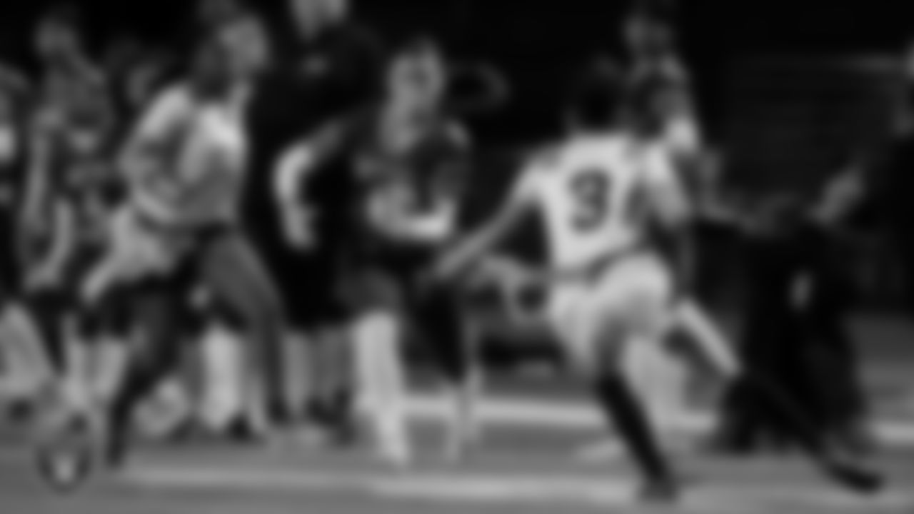 Green Valley High School hosts Del Sol Academy of the Performing Arts during the Las Vegas Raiders' High School Flag Football Showcase game at Green Valley High School.