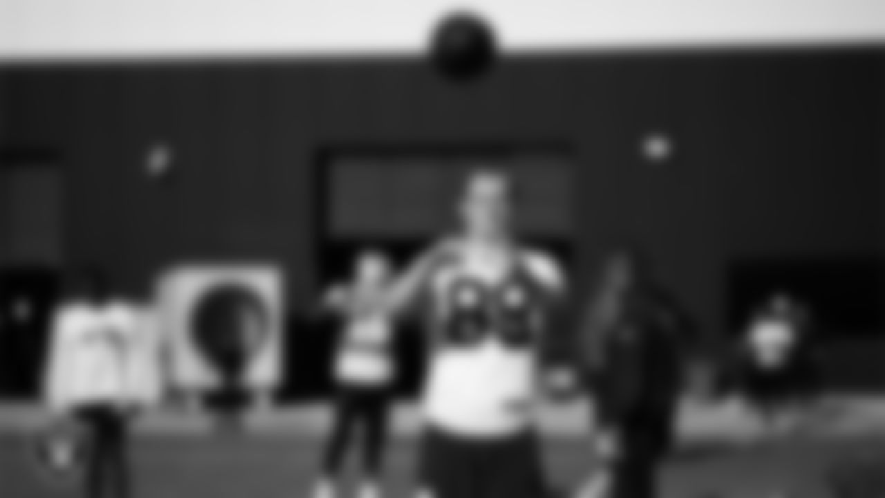 Las Vegas Raiders tight end Brock Bowers (89) during practice at Intermountain Health Performance Center.