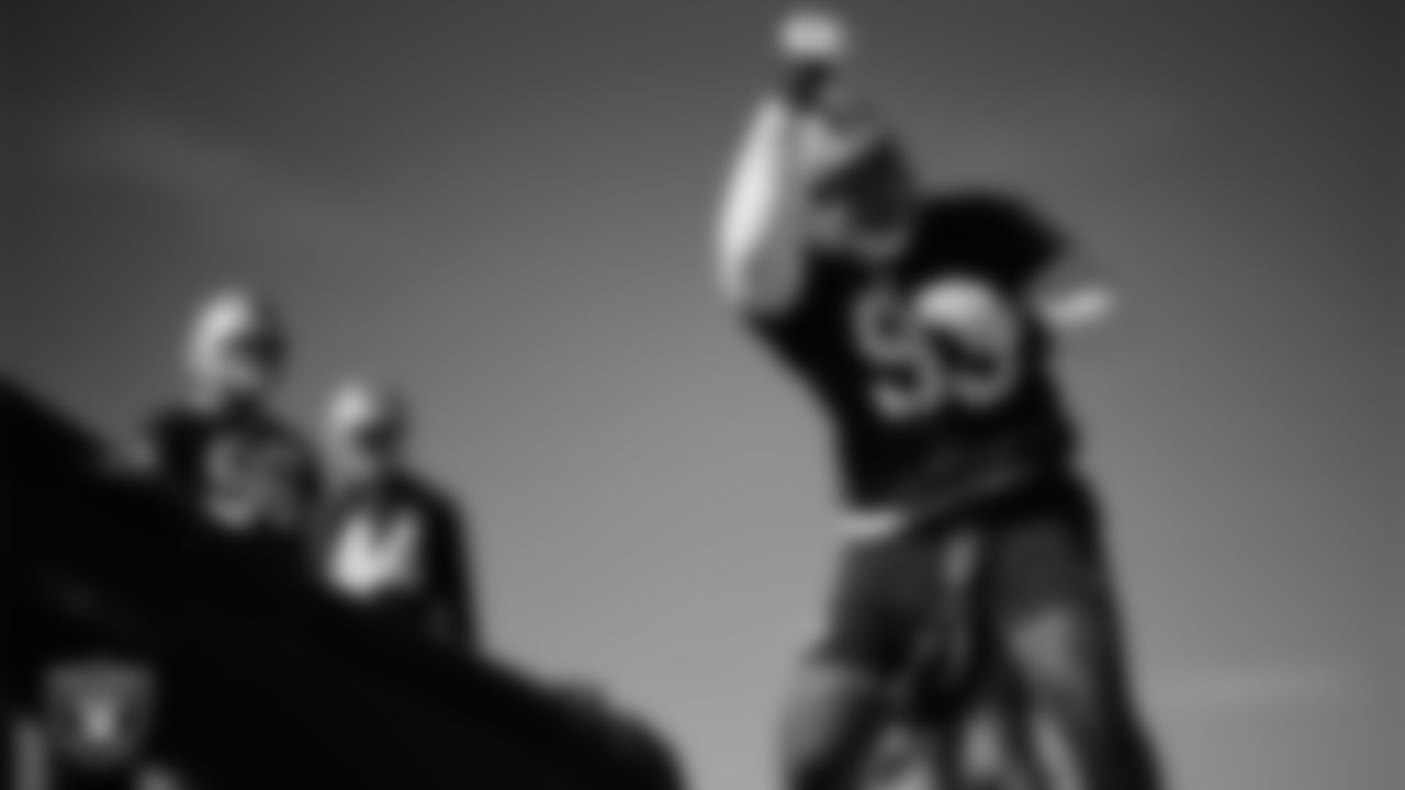 Las Vegas Raiders defensive tackle Zach Carter (93) during practice at Intermountain Health Performance Center.