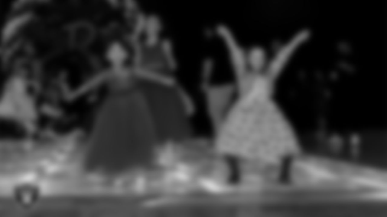 Attendees dance during the Valentine's Day Dance at The Studio.