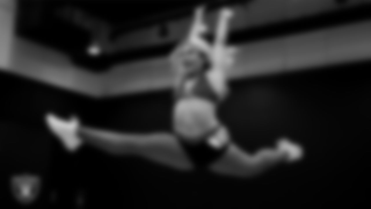 A dancer during a recruitment clinic at The Studio.