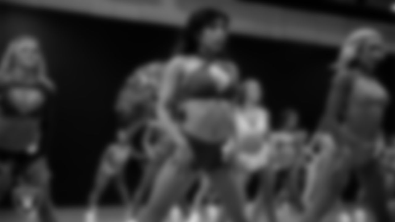 A dancer during a recruitment clinic at The Studio.