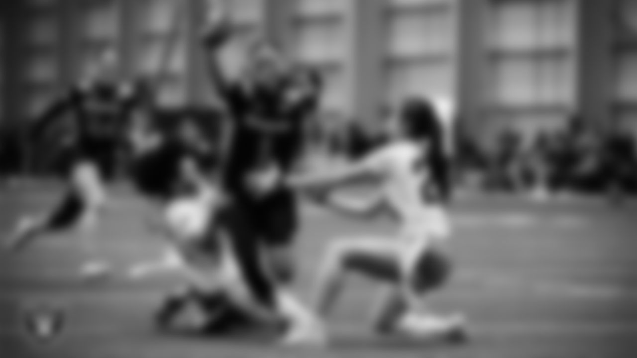 Nevada State University and La Sierra University face off in the inaugural women's flag football game at Intermountain Health Performance Center.