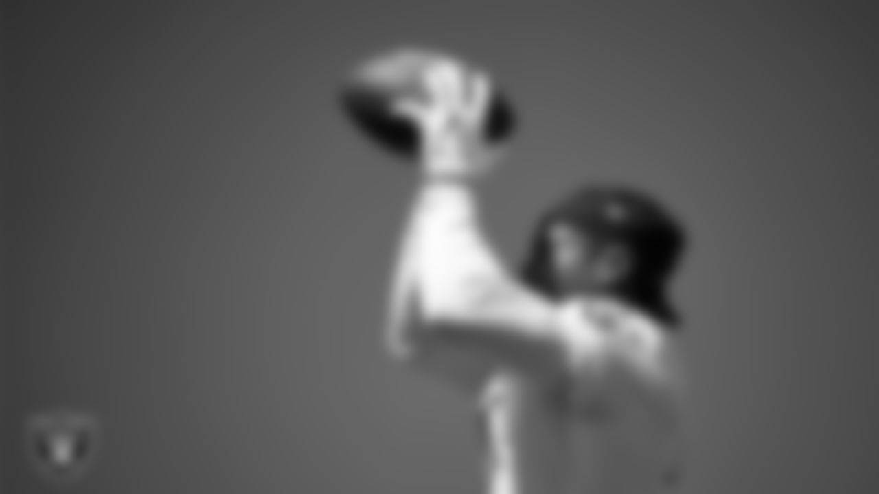 Las Vegas Raiders wide receiver Tre Tucker (1) at a workout during phase two of the offseason program at Intermountain Health Performance Center.