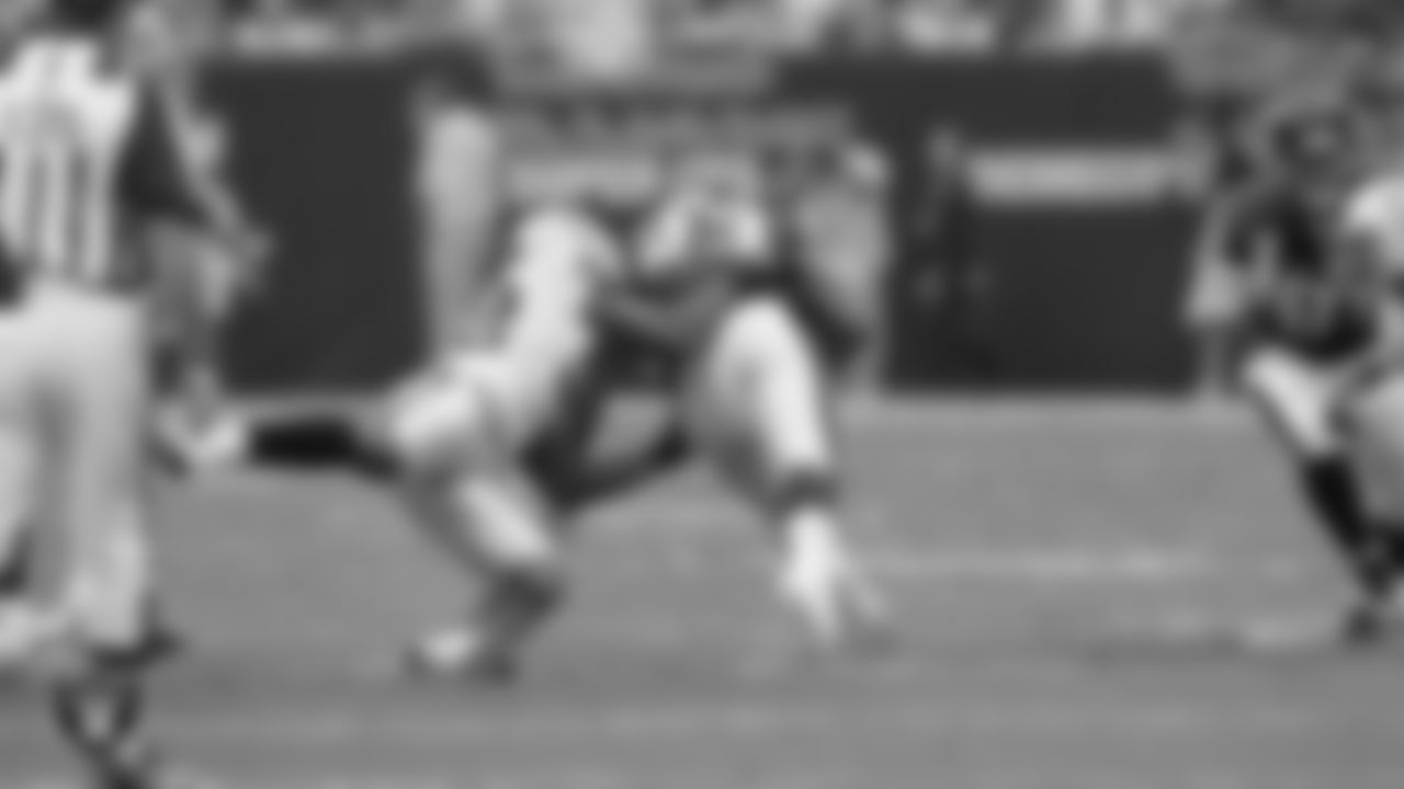 Oakland Raiders linebacker Quentin Groves (52) during the regular season away game against the Houston Texans at NRG Stadium, Sunday, October 9, 2011, in Houston, Texas.