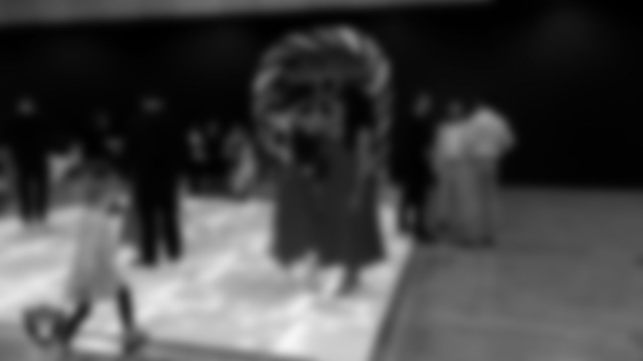 Attendees dance during the Valentine's Day Dance at The Studio.