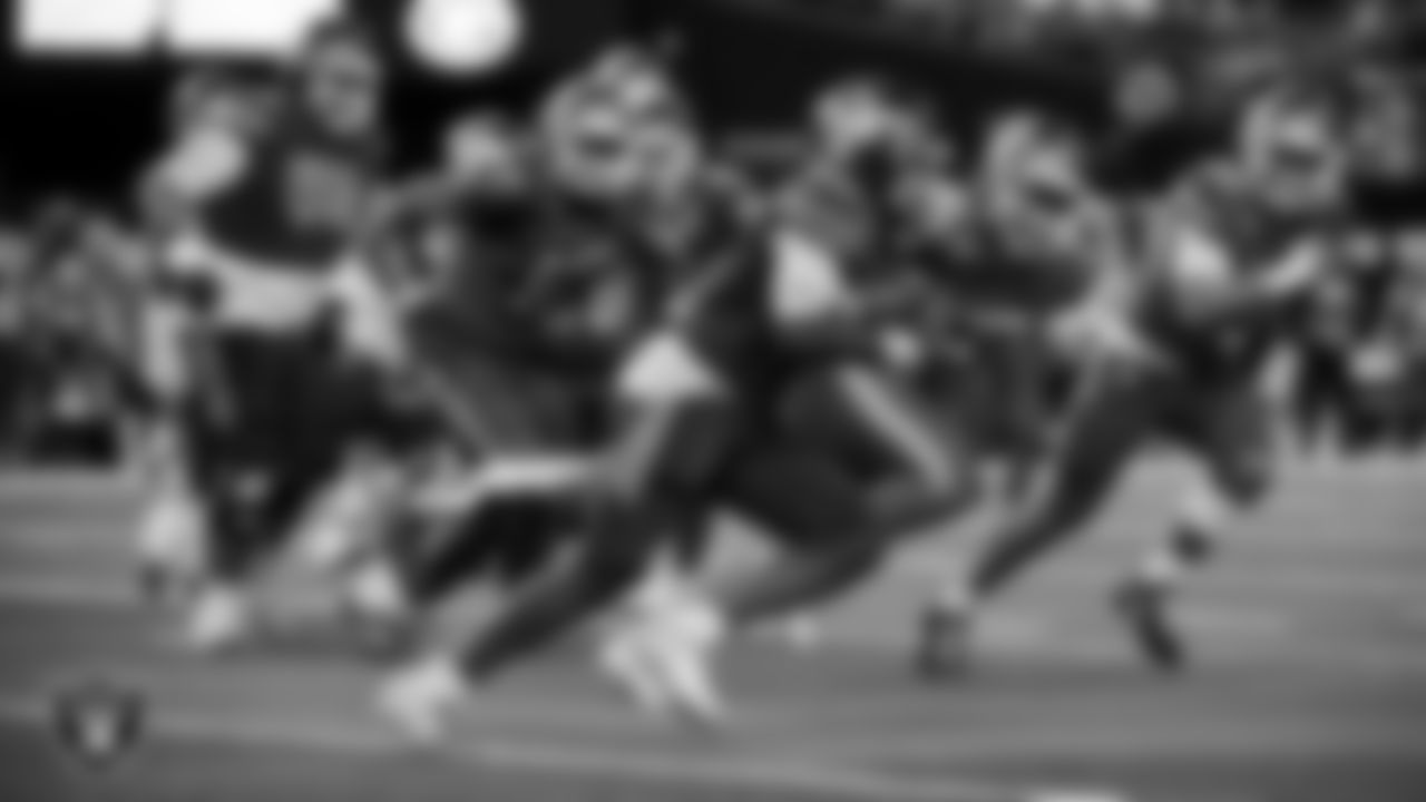 Bishop Gorman High School and Arbor View High School face off in the NIAA 5A Open Division State Championship game at Allegiant Stadium.