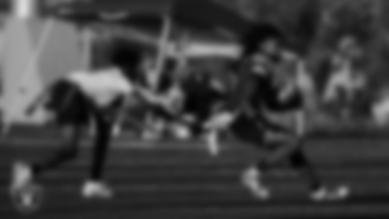 Athletes compete in a 2025 Middle School Flag Football Championship game at All American Park.