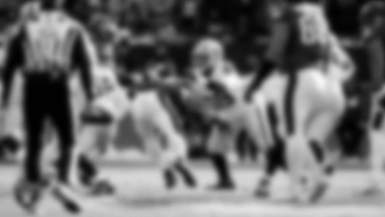 Las Vegas Raiders defensive tackle Adam Butler (69) during the regular season away game against the Philadelphia Eagles at Lincoln Financial Field.