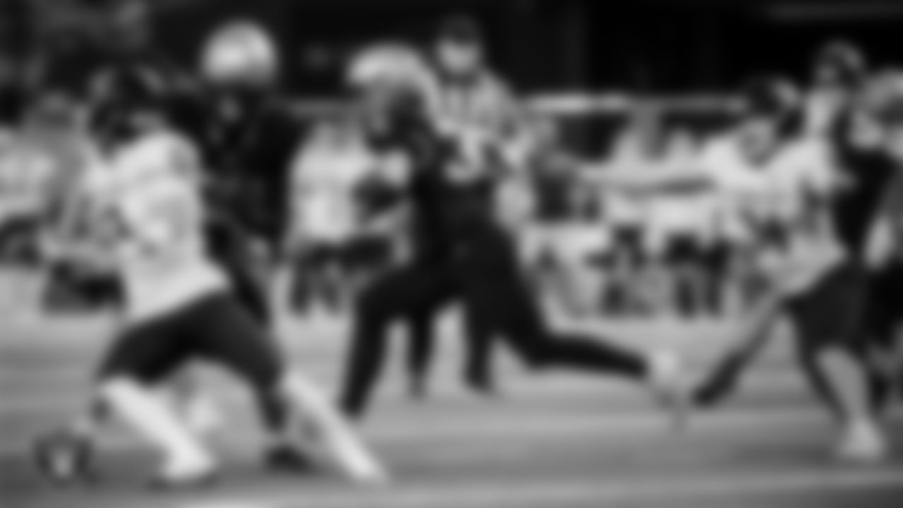 Spanish Springs High School and Faith Lutheran High School face off in the NIAA 5A Division State Championship game at Allegiant Stadium.