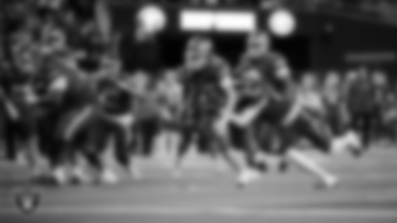 Bishop Gorman High School and Arbor View High School face off in the NIAA 5A Open Division State Championship game at Allegiant Stadium.