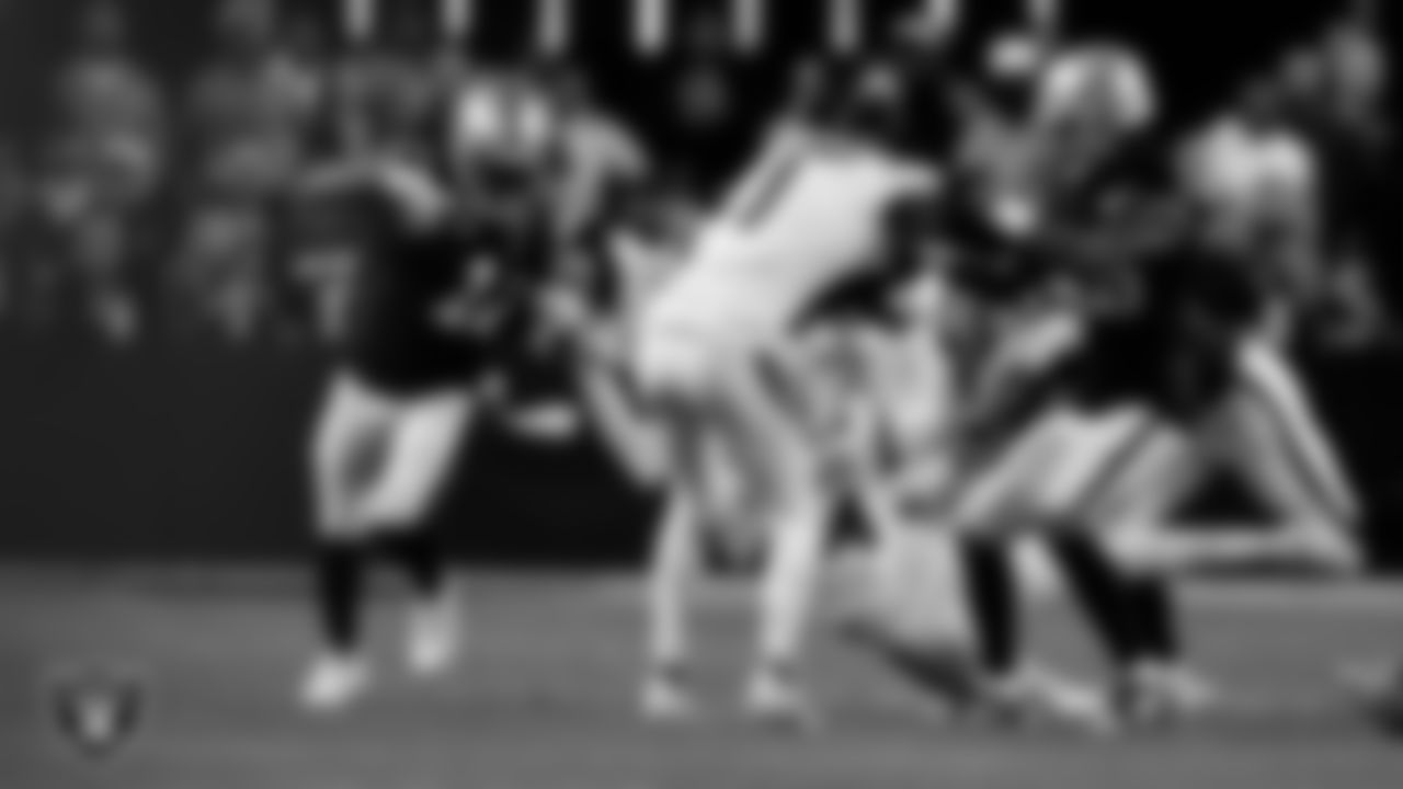 Las Vegas Raiders wide receiver Davante Adams (17) during the regular season home game against the New York Jets at Allegiant Stadium.