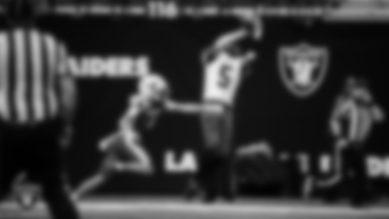 Needles High School and Pershing County High School face off in the NIAA 2A Division State Championship game at Allegiant Stadium.