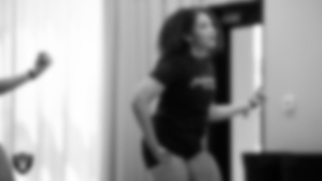 A dancer rehearses during a teen intensive at The Studio.