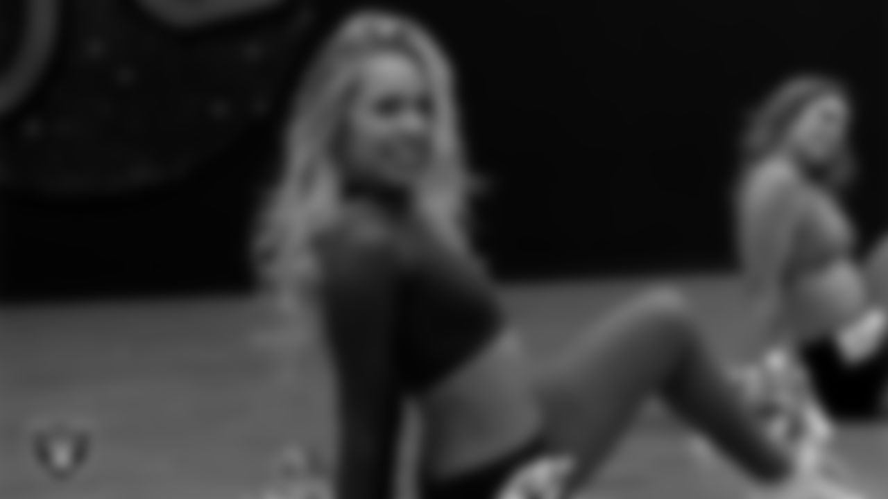 A dancer during a recruitment clinic at The Studio.