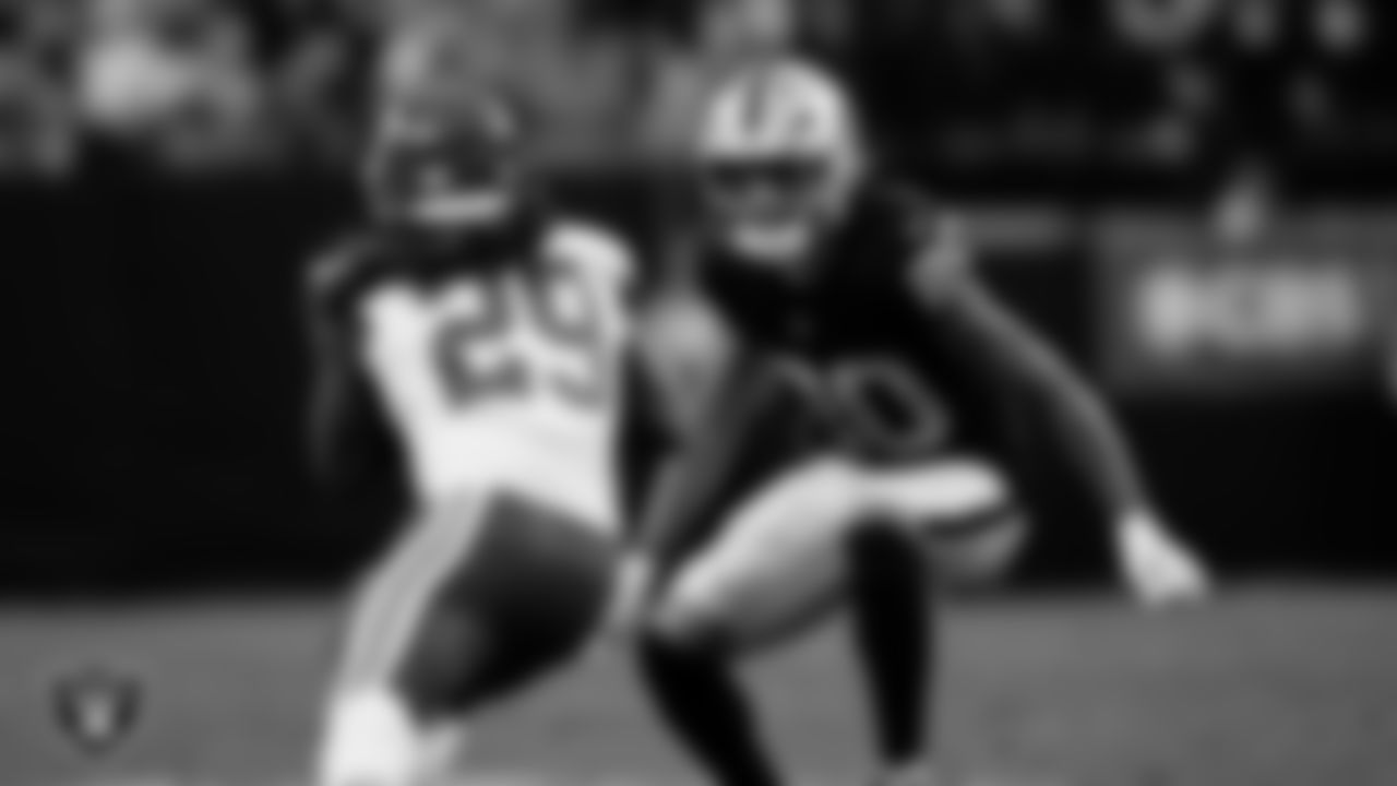 Las Vegas Raiders safety Isaiah Pola-Mao (20) during the regular season home game against the Kansas City Chiefs at Allegiant Stadium.