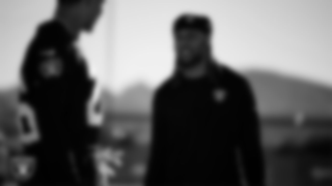 Las Vegas Raiders cornerback Eric Stokes (22) during practice at Intermountain Health Performance Center.