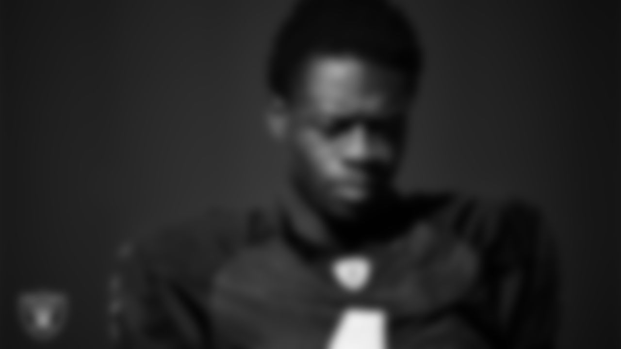 Las Vegas Raiders wide receiver Shedrick Jackson (4) during practice at Intermountain Health Performance Center.