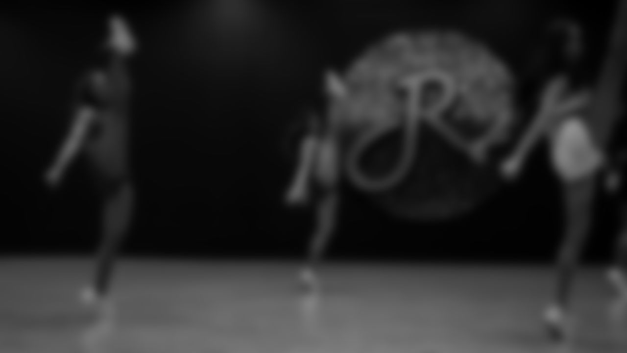 A dancer during a recruitment clinic at The Studio.