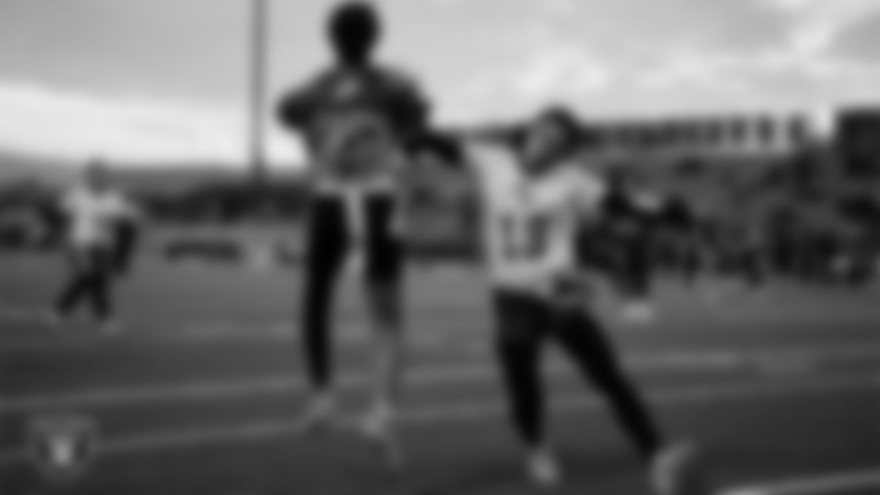 Sierra Vista High School hosts Pahrump Valley High School during the Las Vegas Raiders' High School Flag Football Showcase game at Sierra Vista High School.