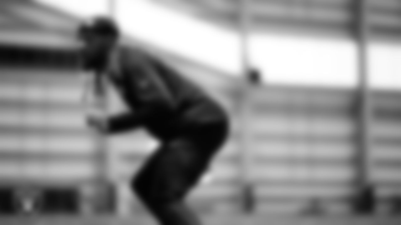 Las Vegas Raiders cornerback Eric Stokes (22) during practice at Intermountain Health Performance Center.