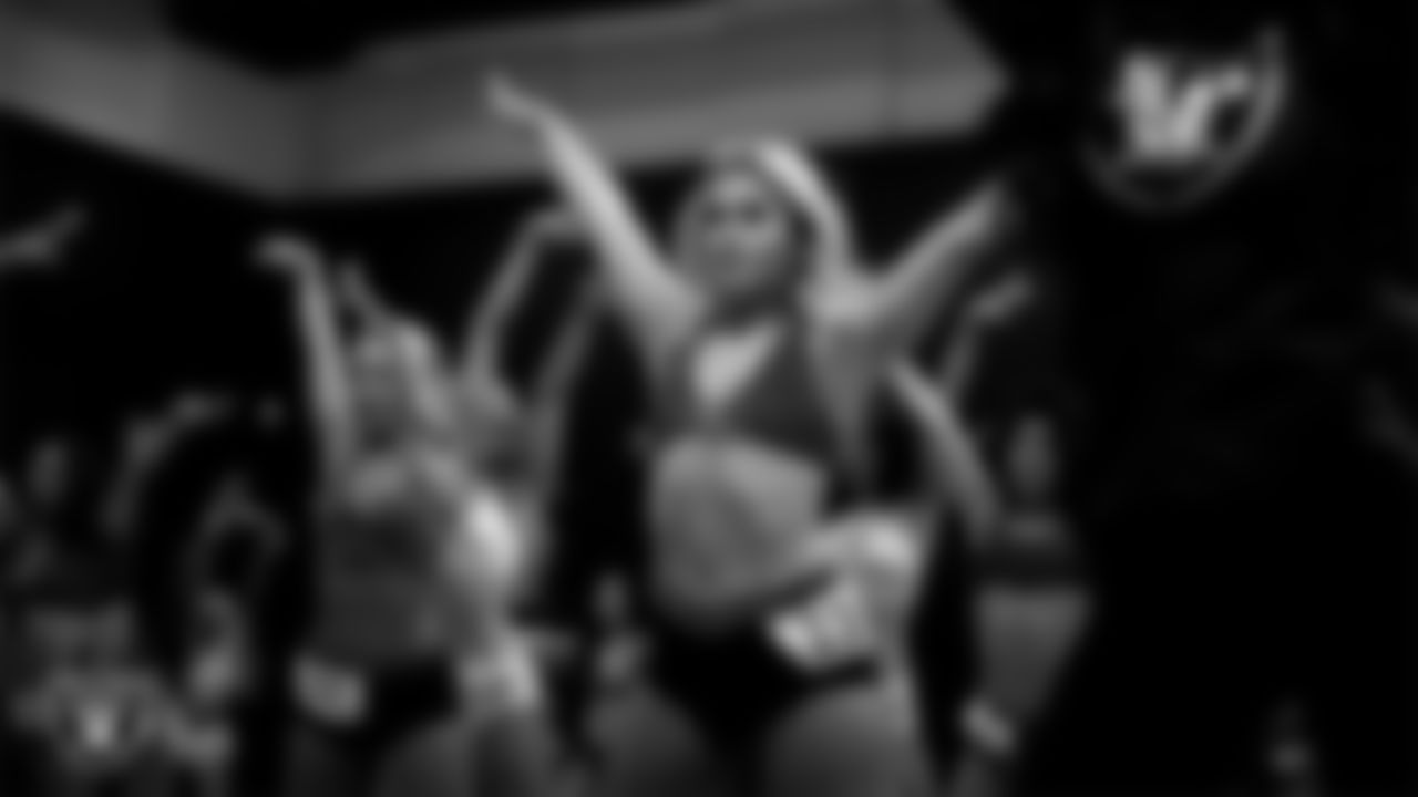 A dancer during a recruitment clinic at The Studio.