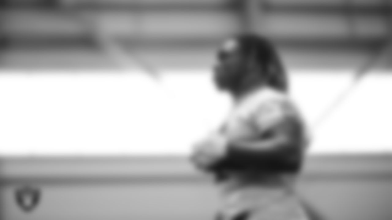 Las Vegas Raiders running back Ashton Jeanty (2) at a workout during phase two of the offseason program at Intermountain Health Performance Center.