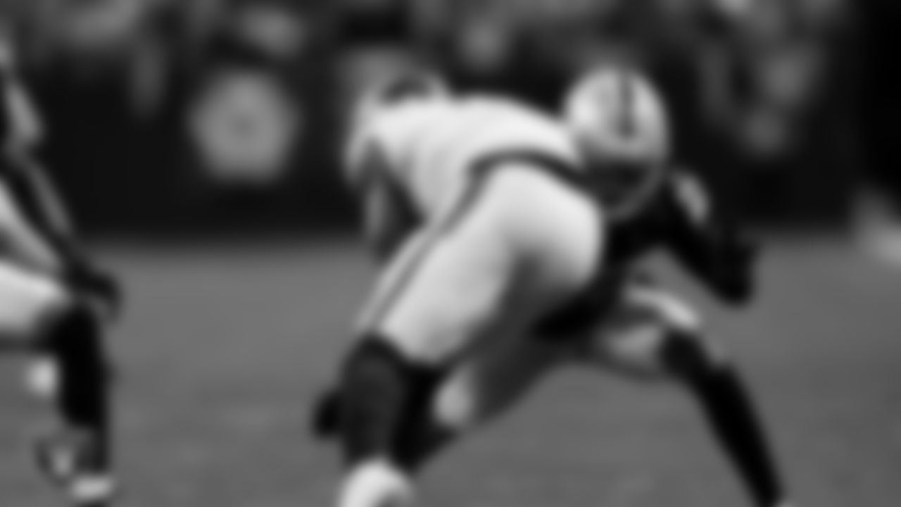 Las Vegas Raiders cornerback Eric Stokes (22) during the regular season home game against the Denver Broncos at Allegiant Stadium.