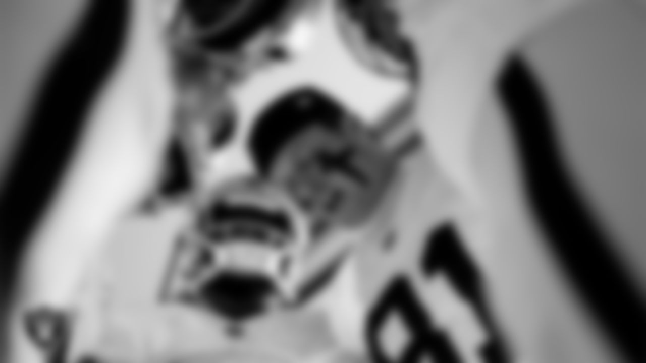 The Las Vegas Raiders returners huddle in the tunnel before the regular season away game against the Los Angeles Chargers at SoFi Stadium.