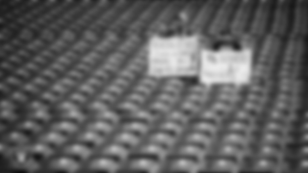 Fans before the Las Vegas Raiders' regular season away game against the Houston Texans at NRG Stadium.