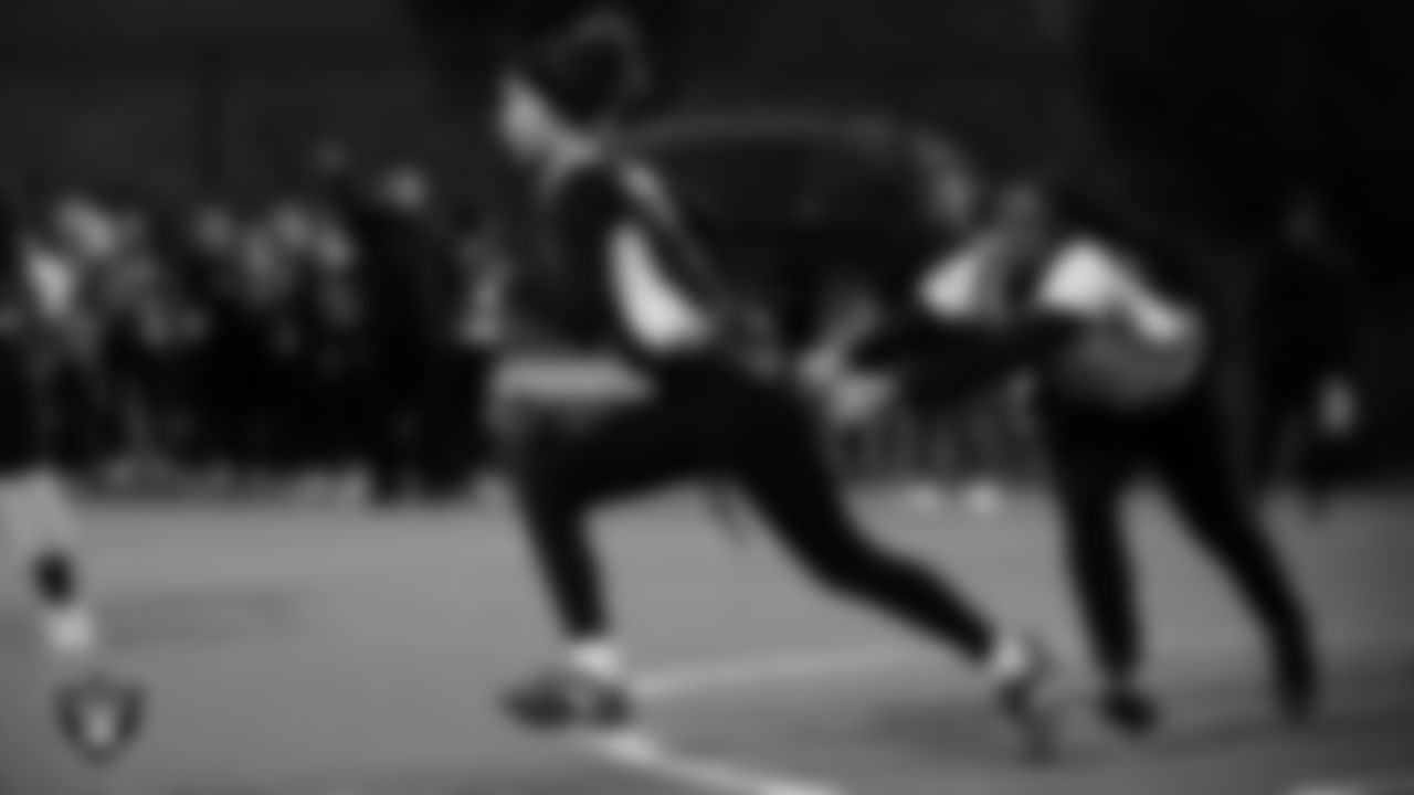 Doral Academy Red Rock hosts Democracy Preparatory Academy at Agassi Campus during the Las Vegas Raiders' High School Flag Football Showcase game at Doral Academy Red Rock.