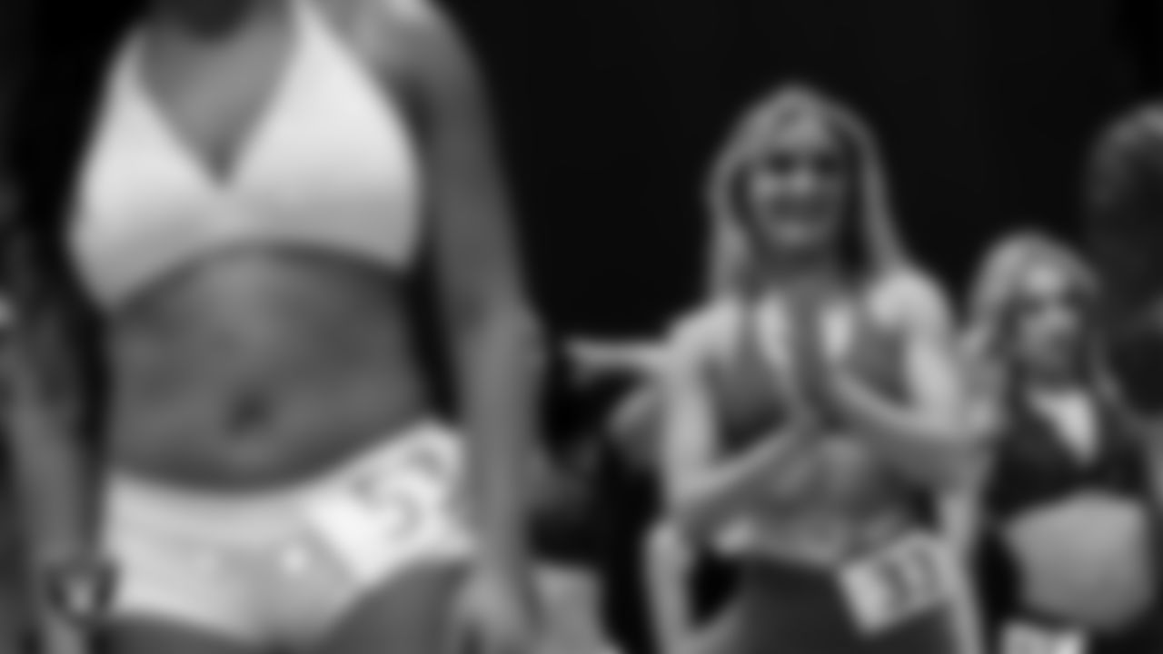 A dancer during a recruitment clinic at The Studio.