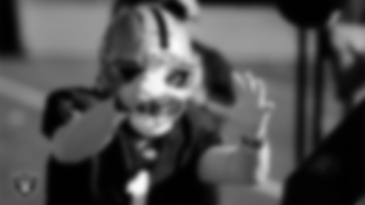 Las Vegas Raiders wide receiver Tre Tucker (1) during practice at Intermountain Health Performance Center.