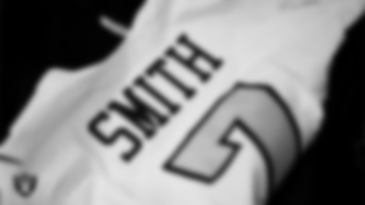 The locker room prior to the Las Vegas Raiders' arrival for their regular season away game against the Denver Broncos at Empower Field at Mile High.