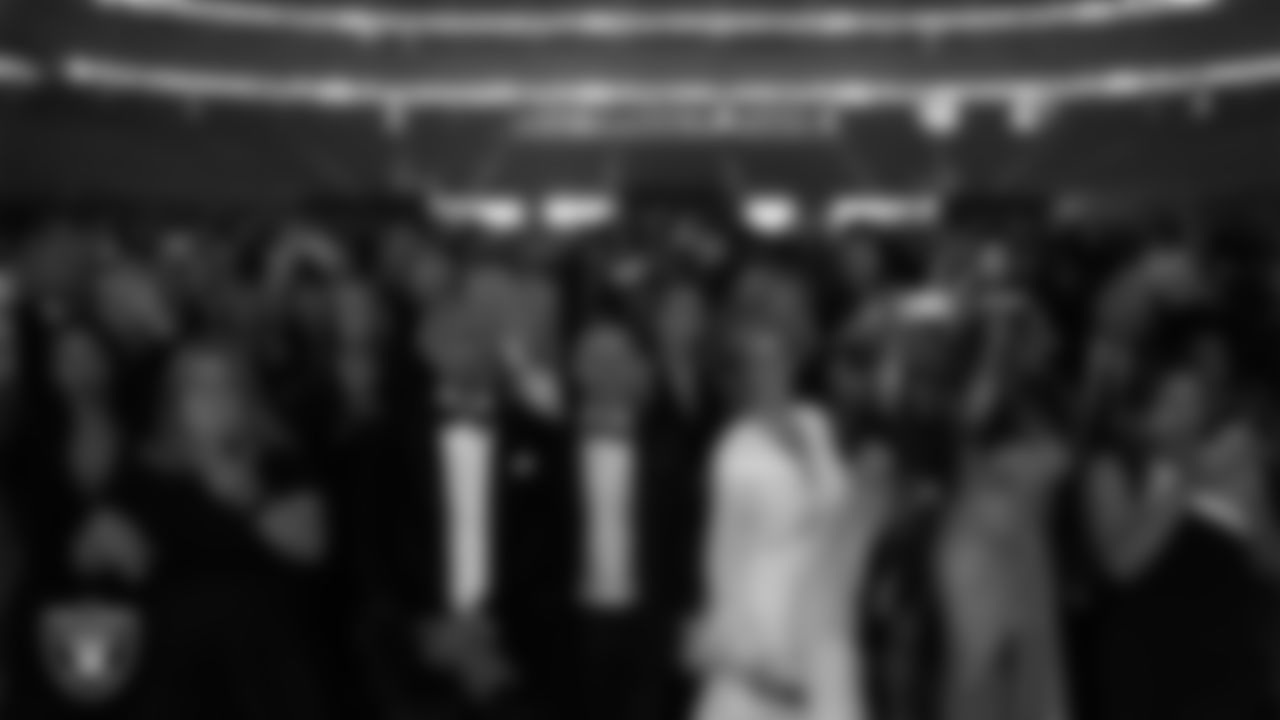 Guests during the second annual Silver & Black Gala hosted by The Raiders Foundation at Allegiant Stadium.