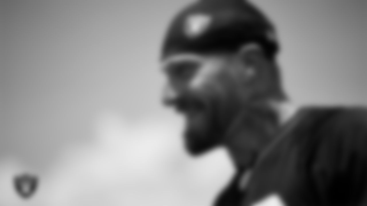 Las Vegas Raiders defensive end Maxx Crosby (98) at an Organized Team Activity (OTA) at Intermountain Health Performance Center.