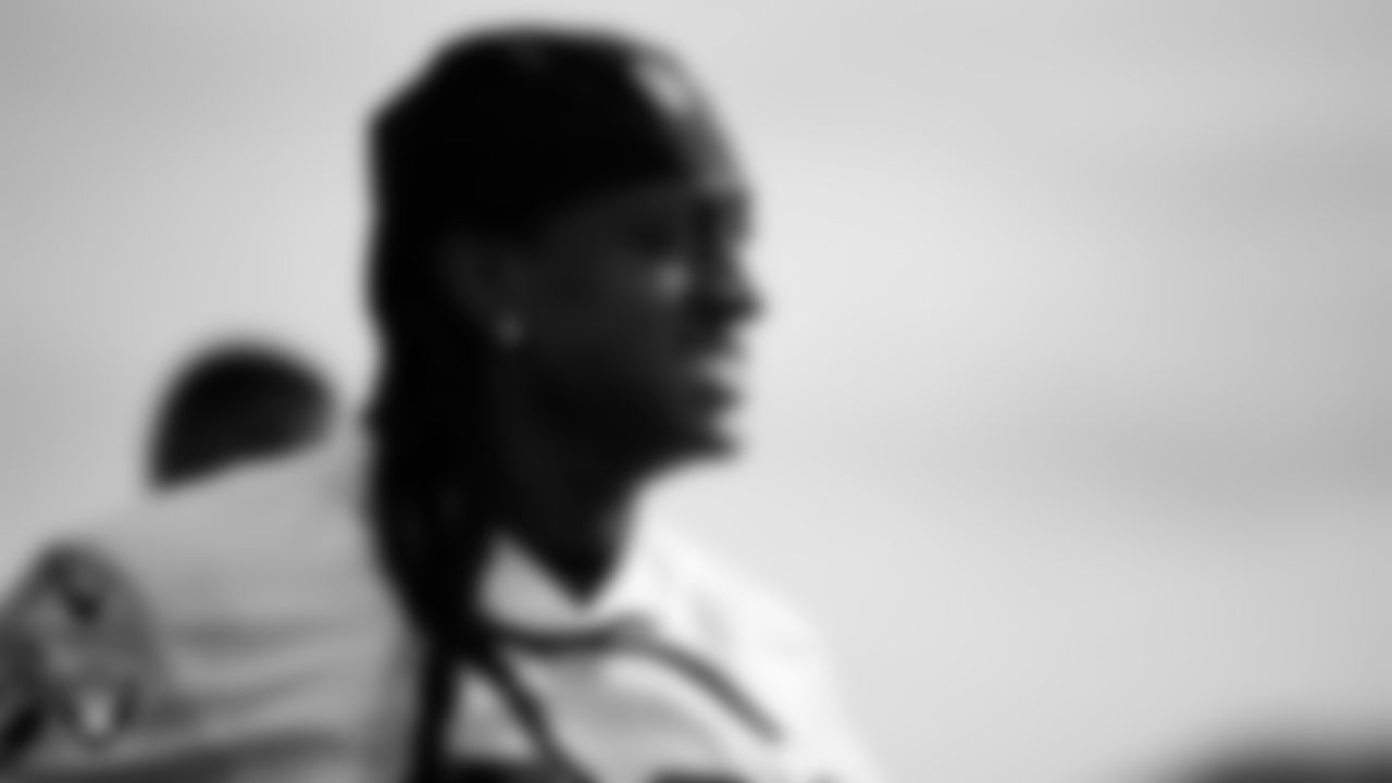 Las Vegas Raiders safety Terrell Edmunds (28) during practice at Intermountain Health Performance Center.