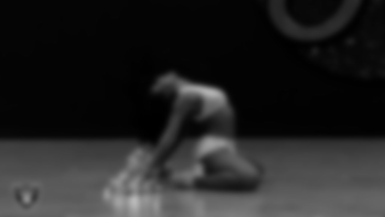 A dancer during a recruitment clinic at The Studio.