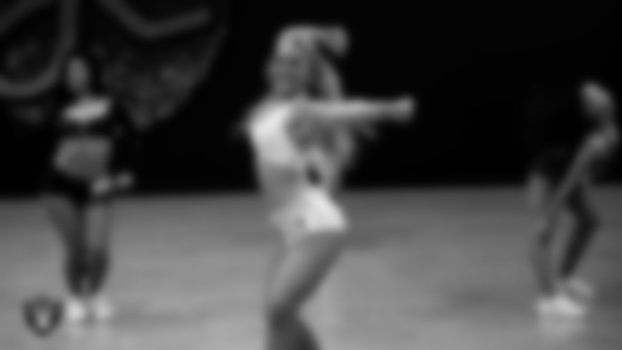 A dancer during a recruitment clinic at The Studio.