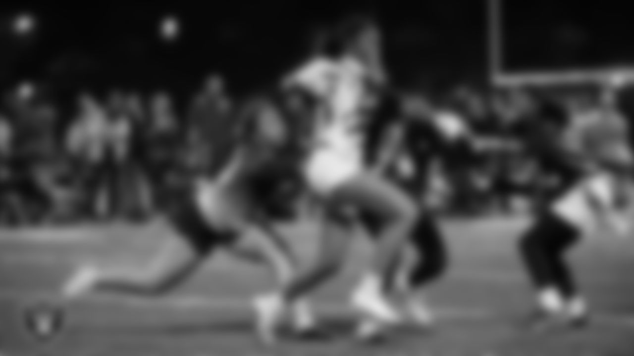 Athletes compete in a 2025 Middle School Flag Football Championship game at All American Park.