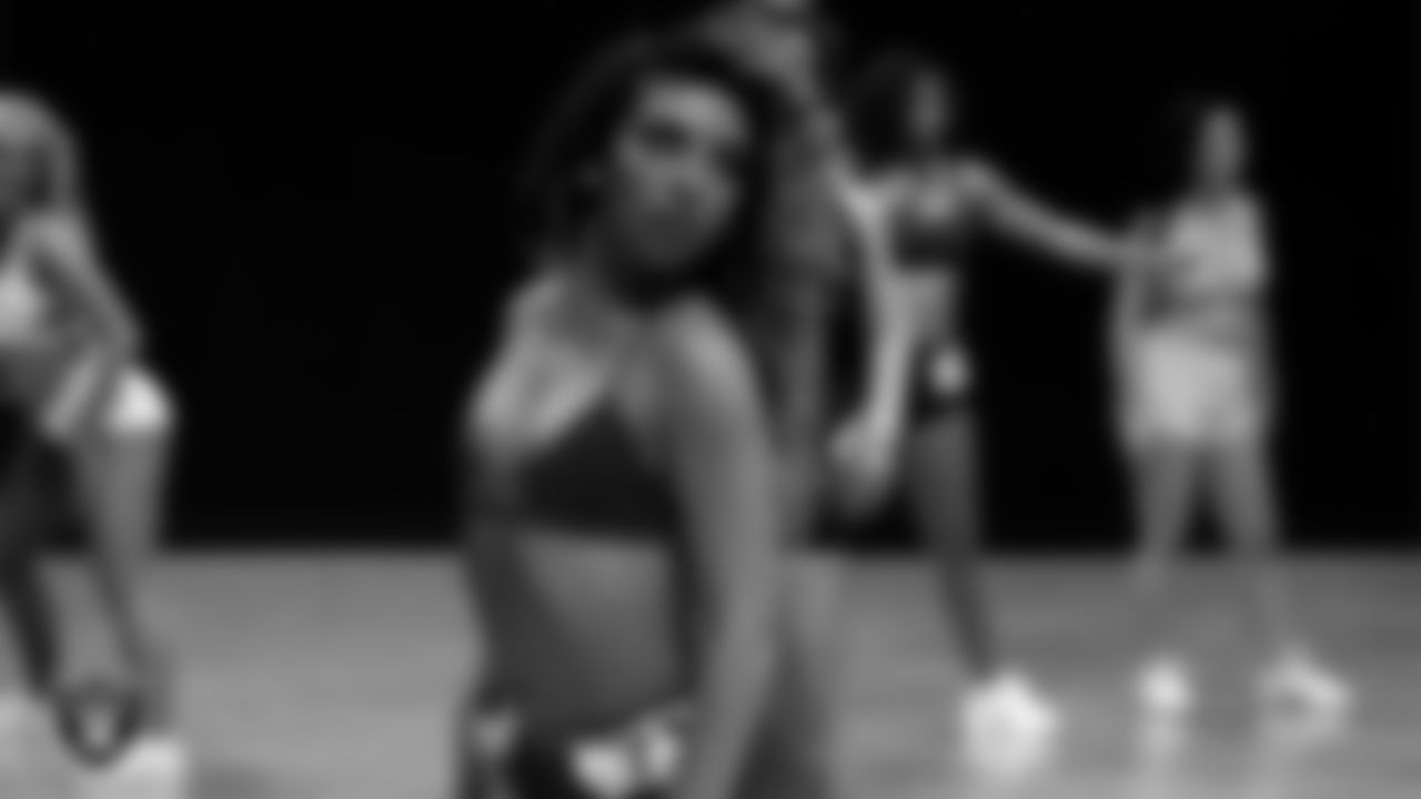 A dancer during a recruitment clinic at The Studio.