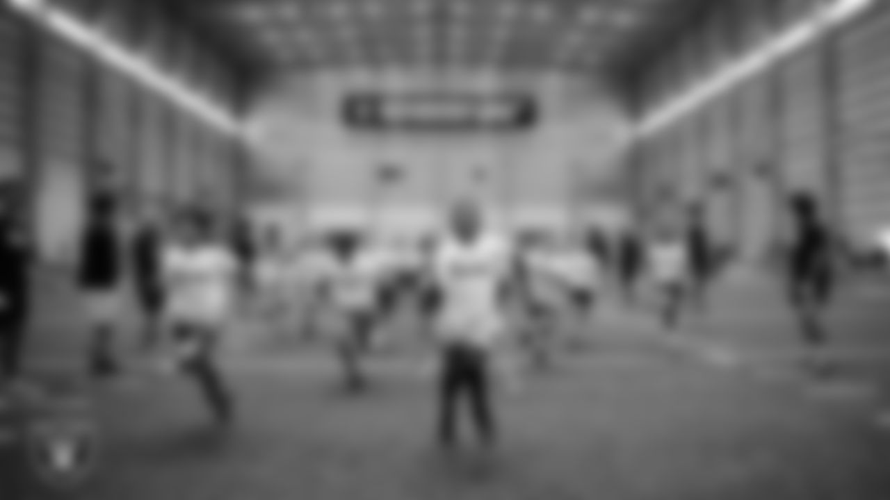 Athletes participate in a skills camp during Play Football Day at Intermountain Health Performance Center.