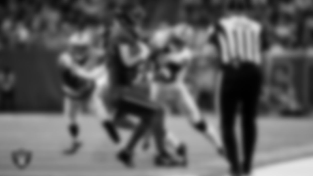 Las Vegas Raiders linebacker Jamal Adams (33) during the regular season away game against the Houston Texans at NRG Stadium.