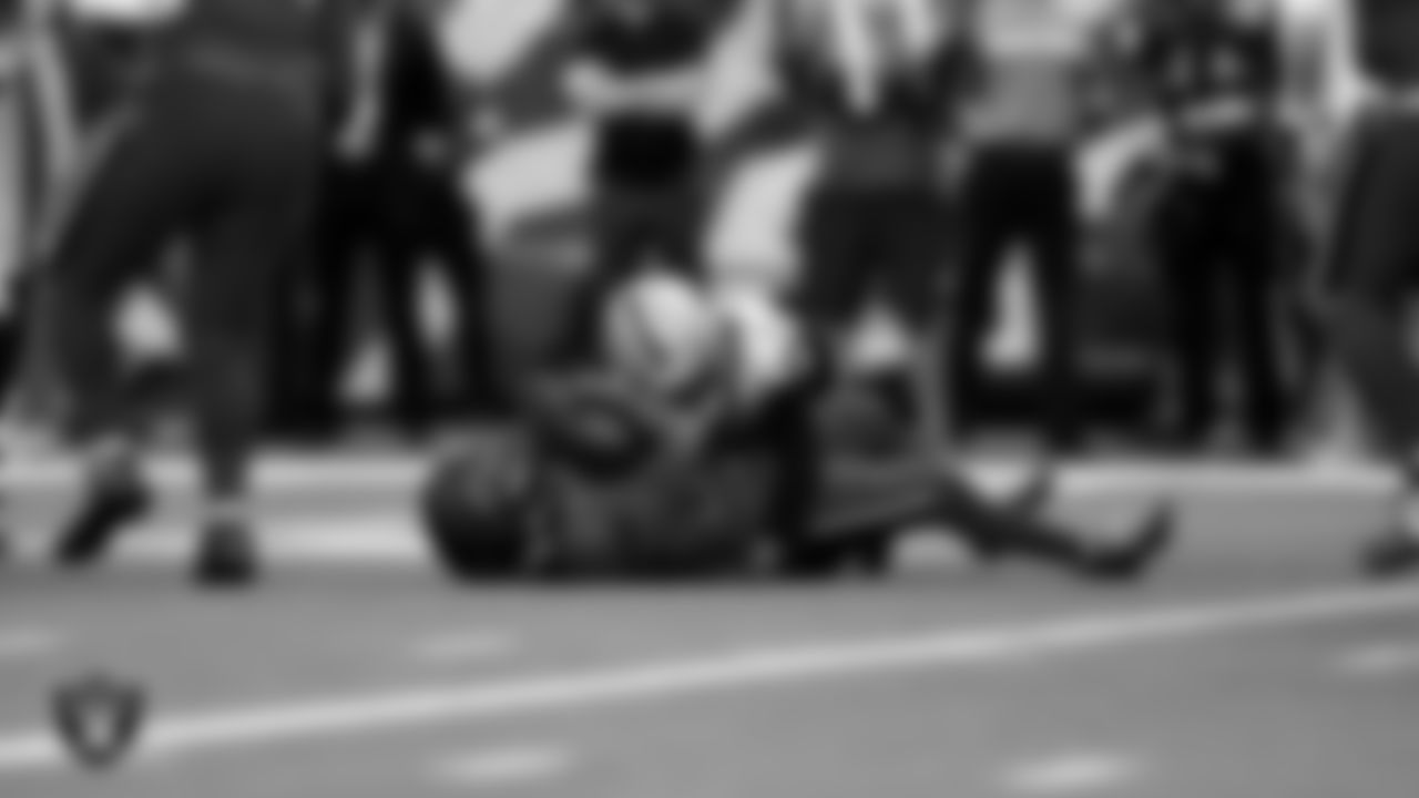 Las Vegas Raiders cornerback Eric Stokes (22) during the regular season away game against the Houston Texans at NRG Stadium.