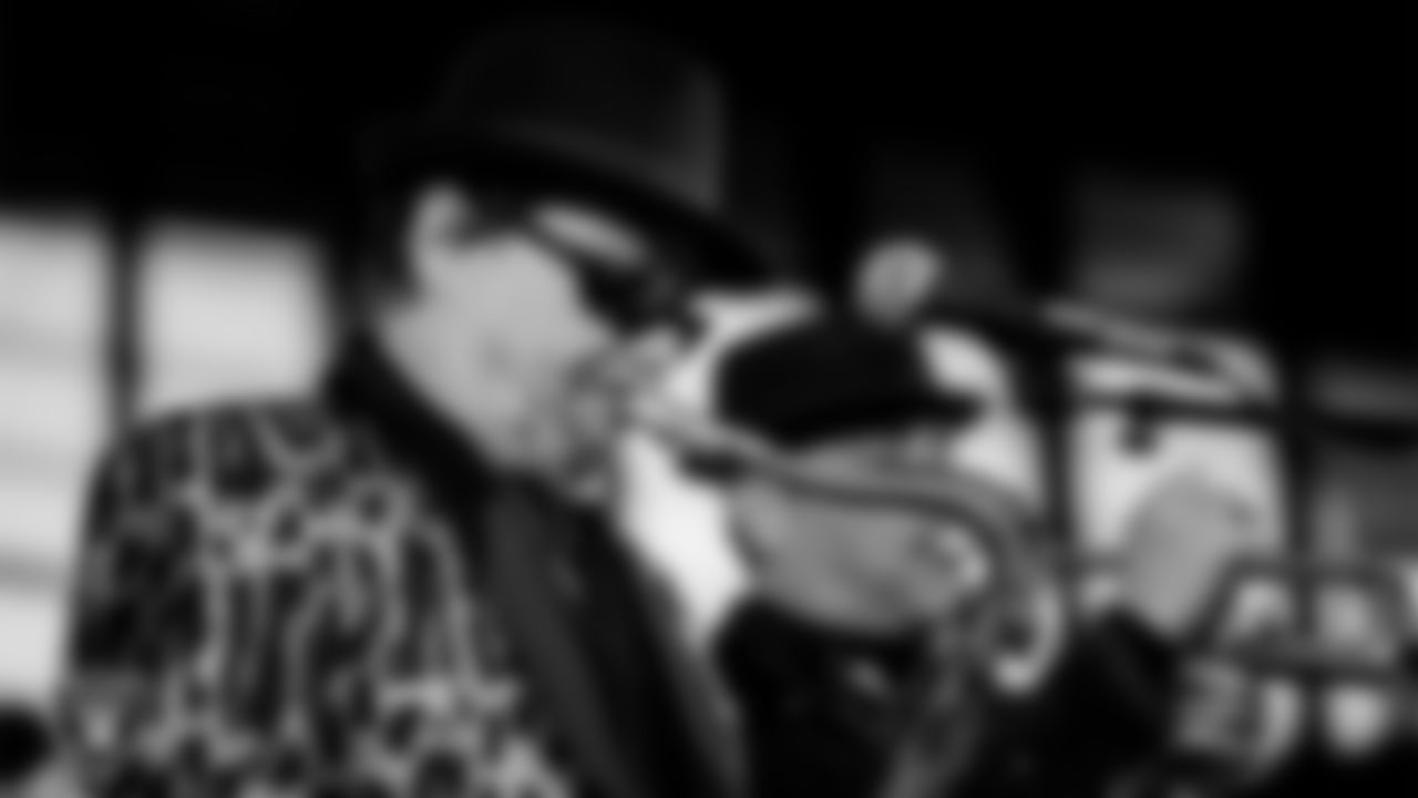 The Family Stone Band performs during halftime at the Las Vegas Raiders' regular season home game against the New York Giants at Allegiant Stadium.