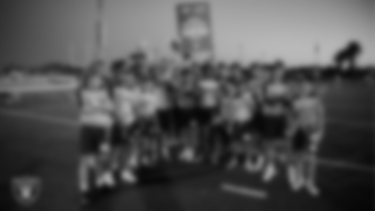 The Mannion Middle School boys flag football team poses for a photo after winning a 2025 Middle School Flag Football Championship game at All American Park.