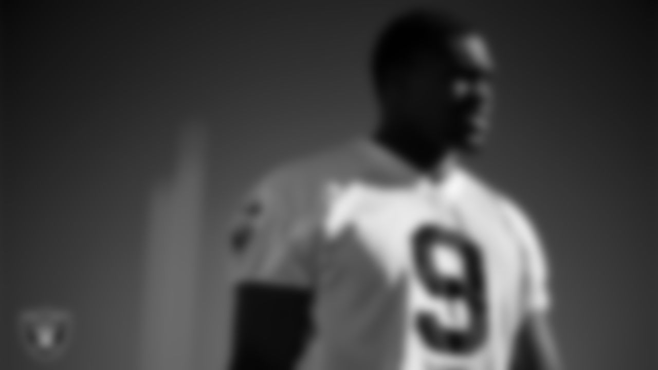 Las Vegas Raiders defensive end Tyree Wilson (9) during practice at Intermountain Health Performance Center.