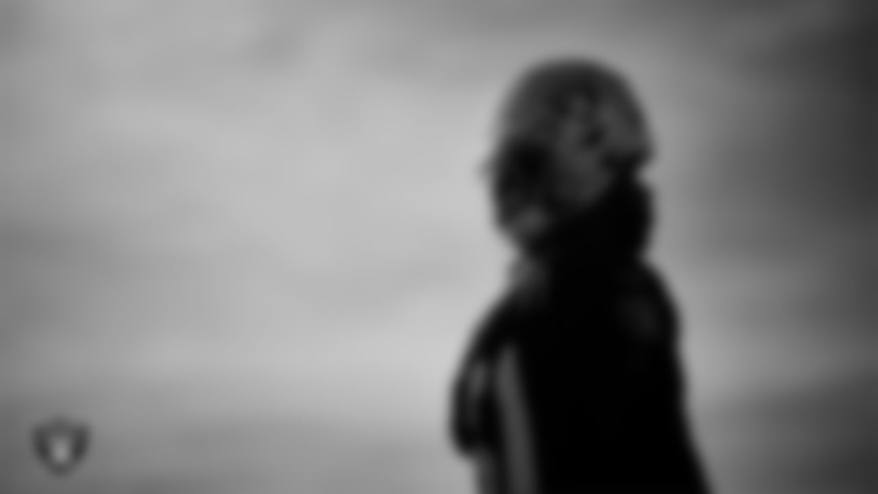 Las Vegas Raiders defensive end Malcolm Koonce (51) during practice at Intermountain Health Performance Center.