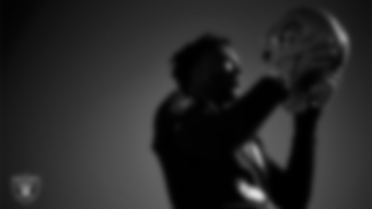 Las Vegas Raiders defensive end Malcolm Koonce (51) during practice at Intermountain Health Performance Center.